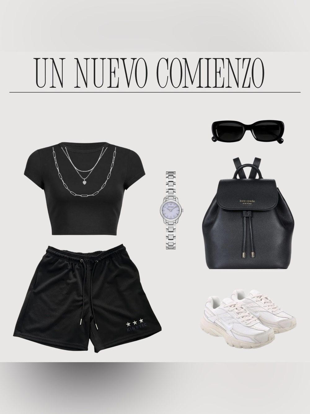 Kinetic black mesh shorts